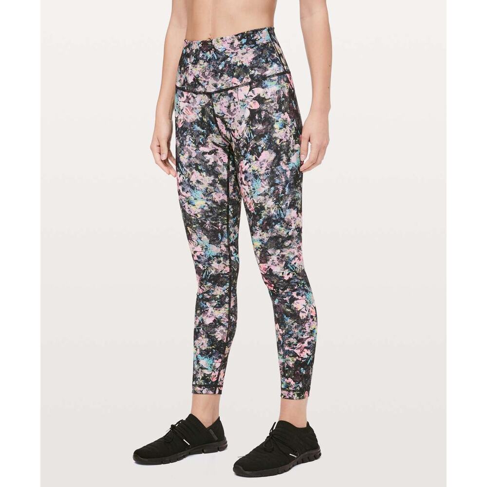 Lululemon Wunder Under High-Rise 7/8 Tight *Full-On Luon 25" in Dappled Daze - Picture 2 of 9
